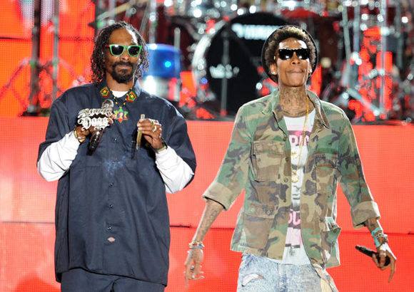 Snoop Dogg, Wiz Khalifa, Kevin Gates & Jhene Aiko at Veterans United Home Loans Amphitheater