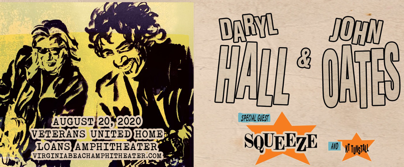 Hall and Oates, KT Tunstall & Squeeze at Veterans United Home Loans Amphitheater