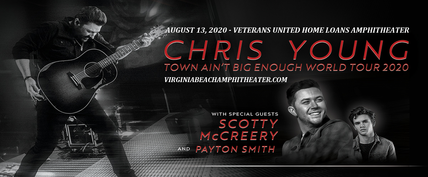 Chris Young, Scotty McCreery & Payton Smith at Veterans United Home Loans Amphitheater