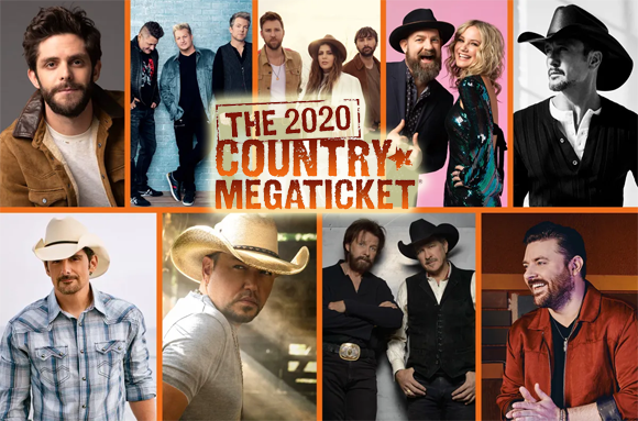 Country Megaticket (Includes Tickets To All Performances) [CANCELLED] at Veterans United Home Loans Amphitheater