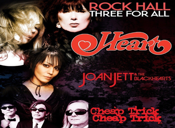 Heart, Joan Jett and The Blackhearts & Cheap Trick at Veterans United Home Loans Amphitheater