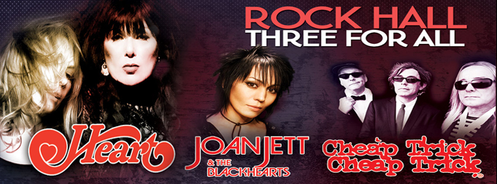 Heart, Joan Jett and The Blackhearts & Cheap Trick