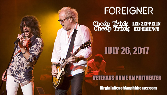 Foreigner, Cheap Trick & Jason Bonham's Led Zeppelin Experience at Veterans United Home Loans Amphitheater