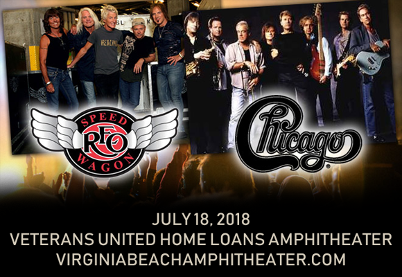 Chicago & REO Speedwagon at Veterans United Home Loans Amphitheater