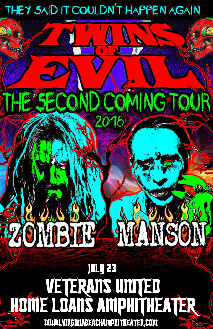 Rob Zombie & Marilyn Manson at Veterans United Home Loans Amphitheater
