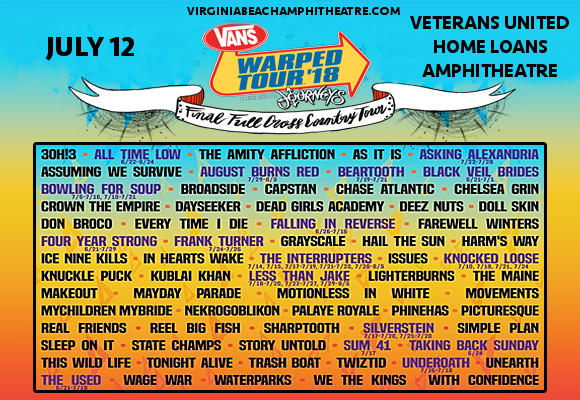 Vans Warped Tour at Veterans United Home Loans Amphitheater