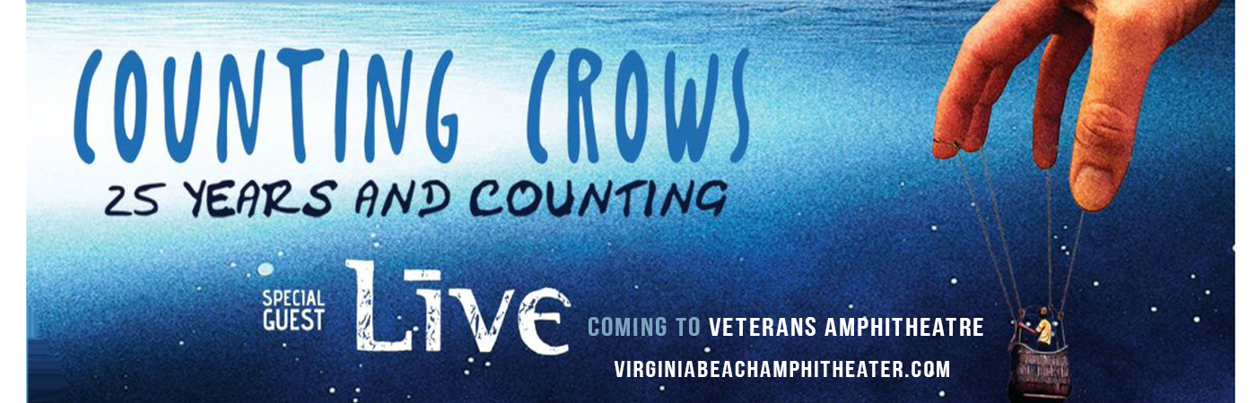 Counting Crows & Live - Band at Veterans United Home Loans Amphitheater