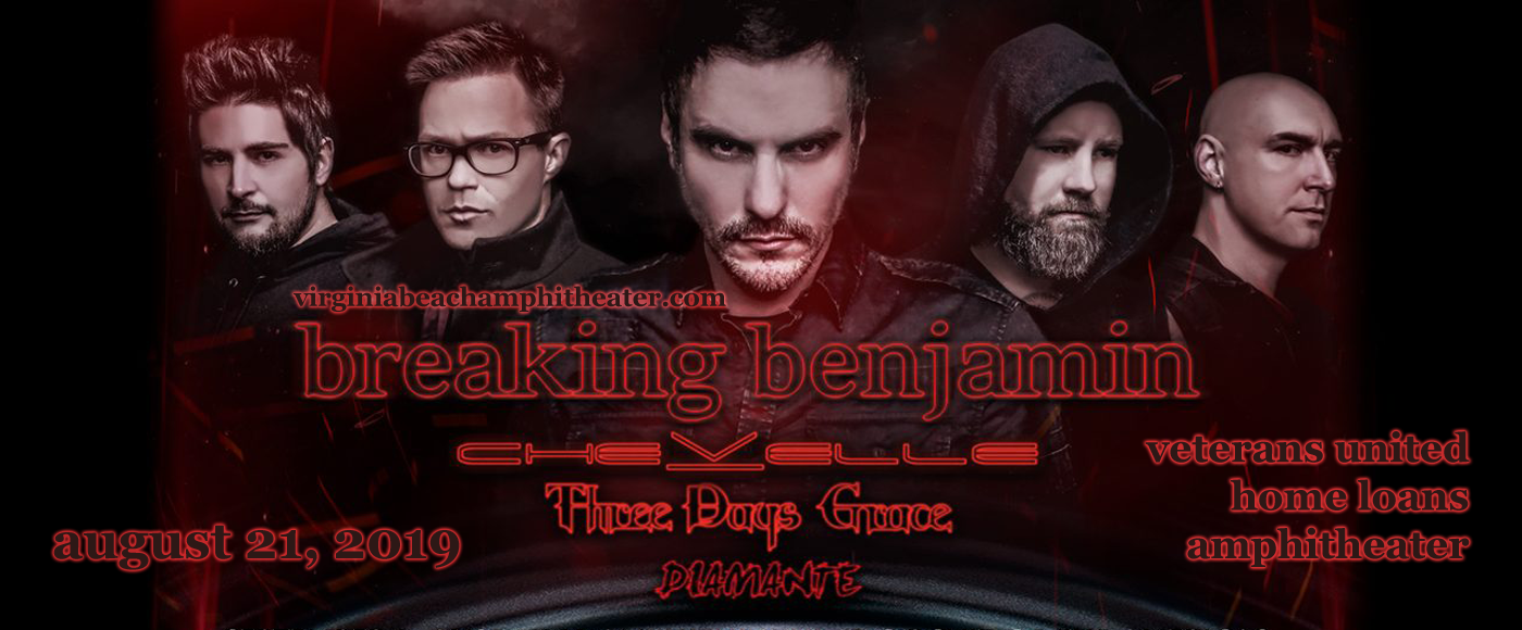 Breaking Benjamin at Veterans United Home Loans Amphitheater