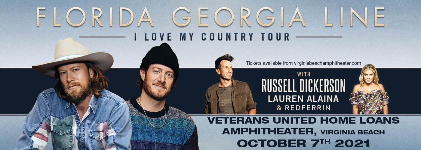 Florida Georgia Line: I Love My Country Tour [CANCELLED] at Veterans United Home Loans Amphitheater