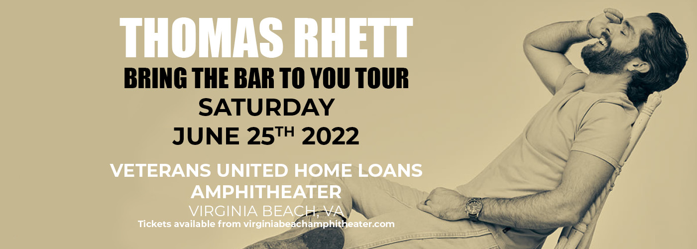 Thomas Rhett: Bring the Bar to You Tour