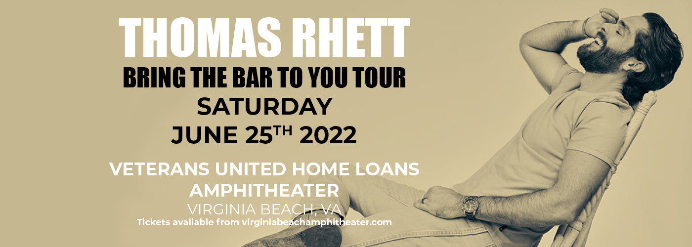 Thomas Rhett: Bring the Bar to You Tour at Veterans United Home Loans Amphitheater