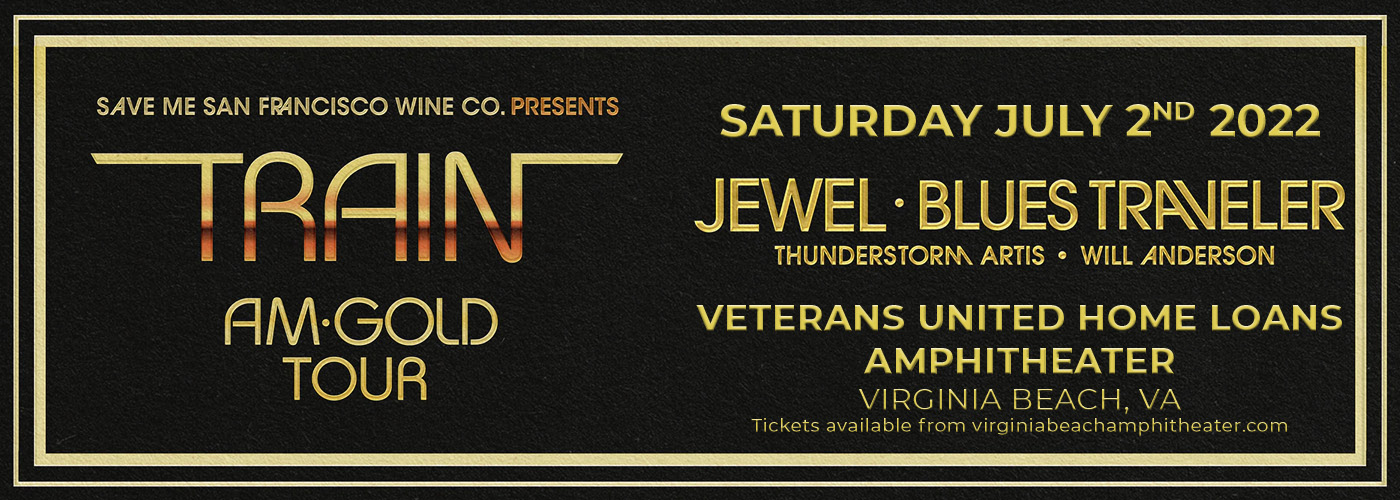 Train: AM Gold Tour with Jewel & Blues Traveler
