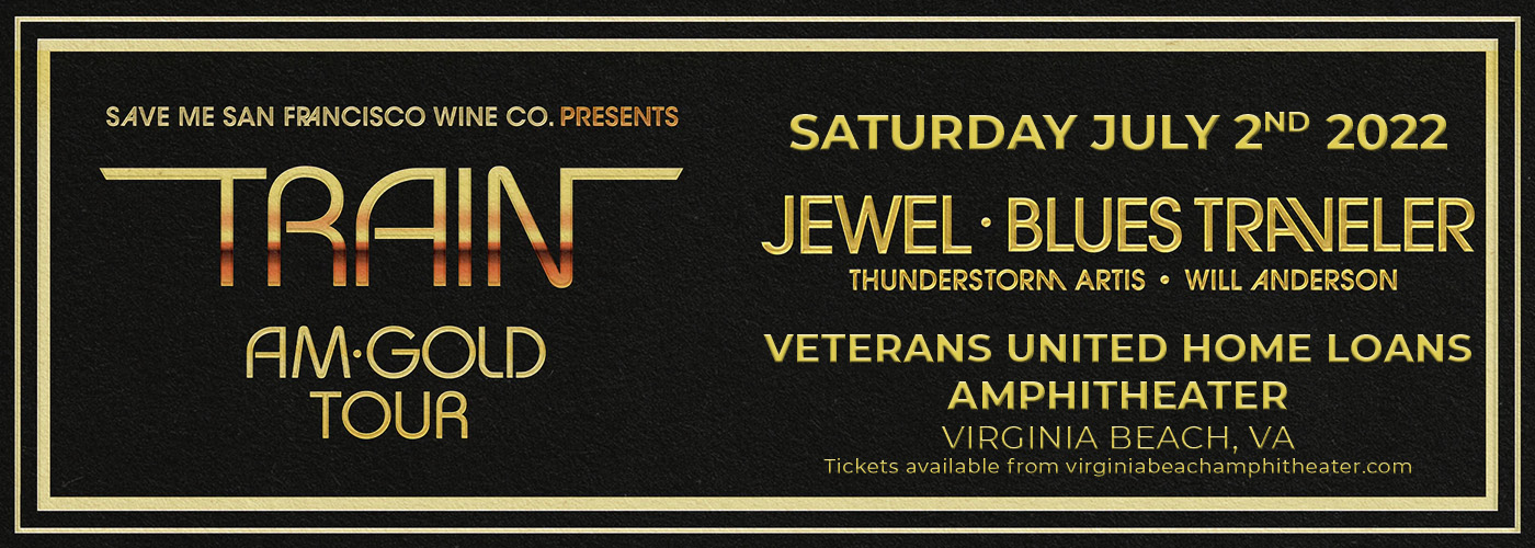 Train: AM Gold Tour with Jewel & Blues Traveler at Veterans United Home Loans Amphitheater