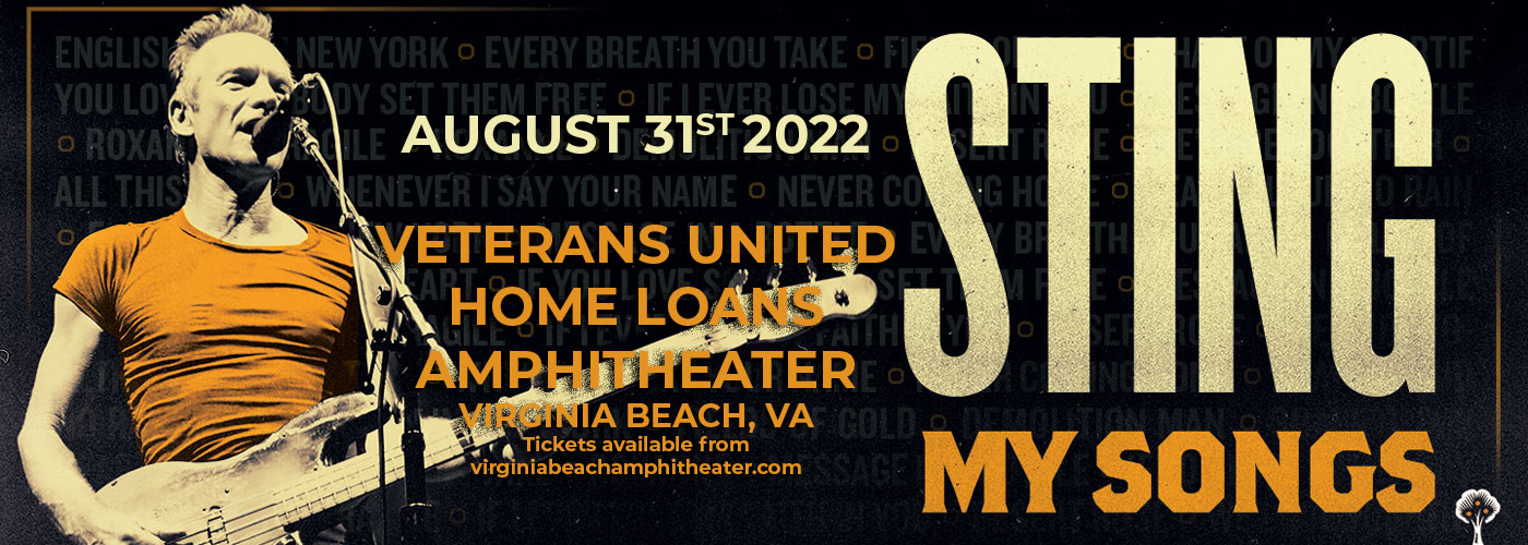 Sting: My Songs Tour 2022 at Veterans United Home Loans Amphitheater
