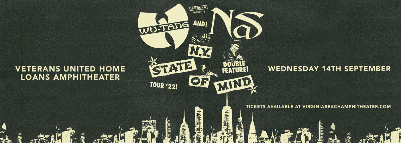 Nas & Wu-Tang Clan at Veterans United Home Loans Amphitheater