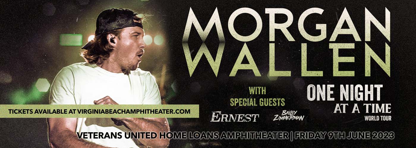 Morgan Wallen, Ernest & Bailey Zimmerman at Veterans United Home Loans Amphitheater