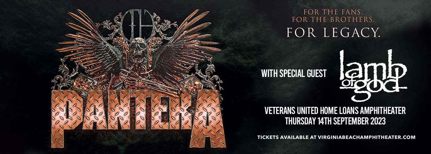 Pantera & Lamb of God at Veterans United Home Loans Amphitheater