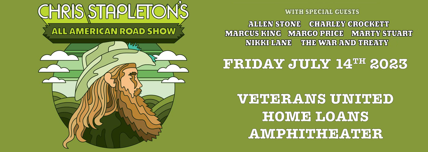 Chris Stapleton: All-American Road Show with Margo Price & Allen Stone at Veterans United Home Loans Amphitheater