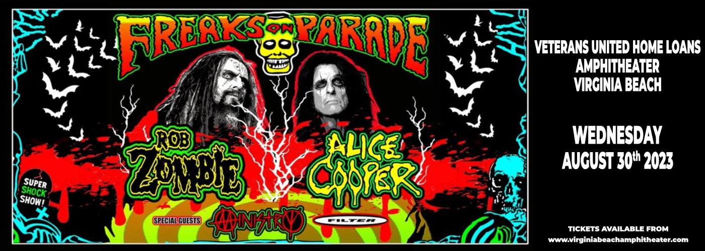 Rob Zombie & Alice Cooper at Veterans United Home Loans Amphitheater
