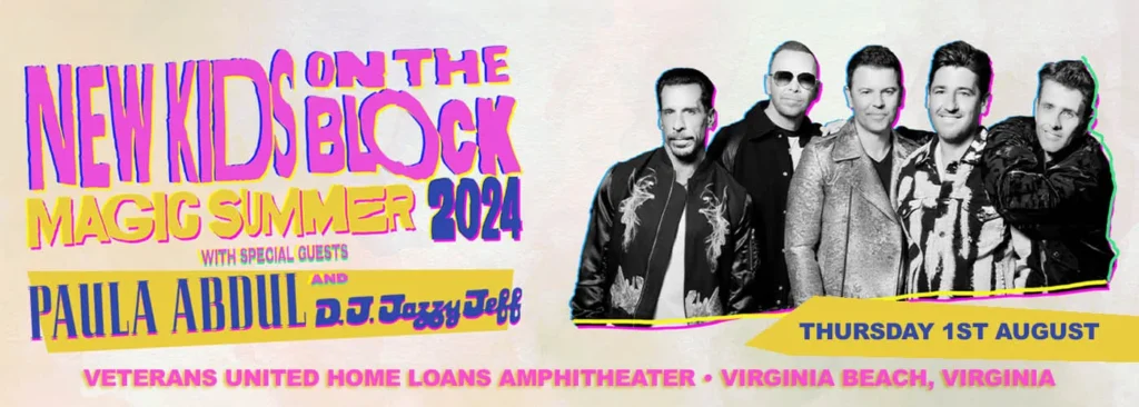 New Kids On The Block at Veterans United Home Loans Amphitheater