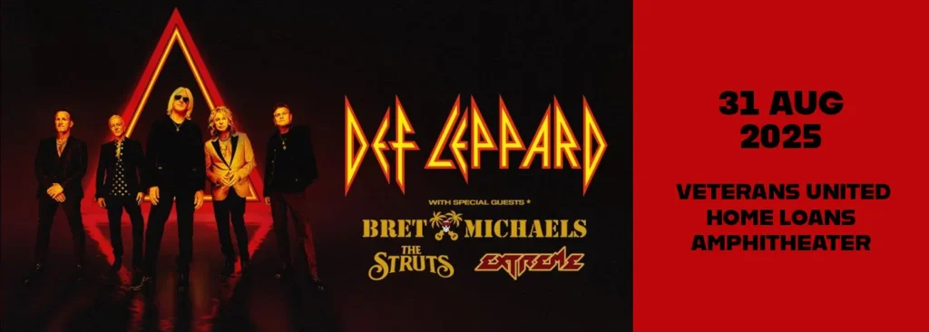 Def Leppard at Veterans United Home Loans Amphitheater