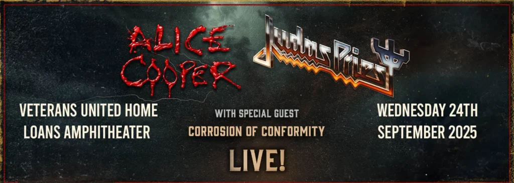 Alice Cooper & Judas Priest at Veterans United Home Loans Amphitheater